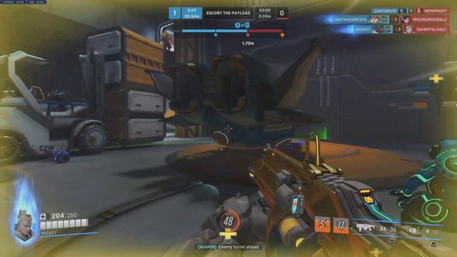 Overwatch 2 Baptiste on Watchpoint Gibraltar. This was a weird match. смотреть онлайн