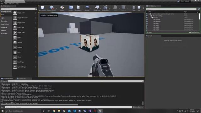 OpenCV integration into Unreal Engine 4.25 Webcam Demo смотреть онлайн