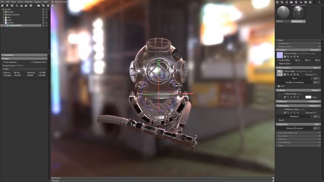 Marmoset Toolbag 3 For Beginners - Scene Setup #1