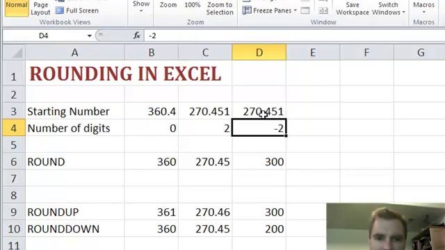 Excel Video 190 Rounding смотреть онлайн