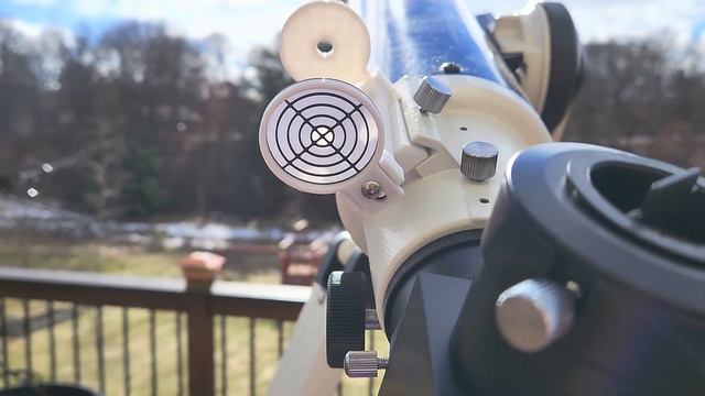 Solar finder for telescope in action! смотреть онлайн