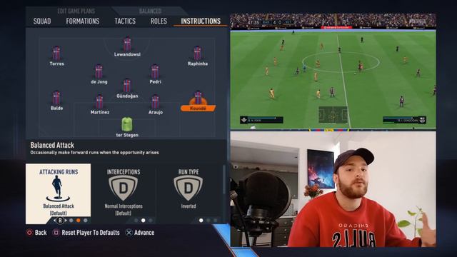 Mastering Xavi's Iconic 4-3-3 Barcelona Formation and Tactics | FIFA 23 Tutorial смотреть онлайн