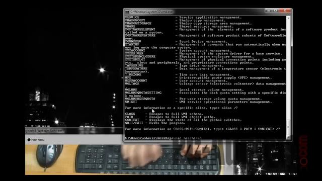 WMIC - Command Line - Windows 7 смотреть онлайн
