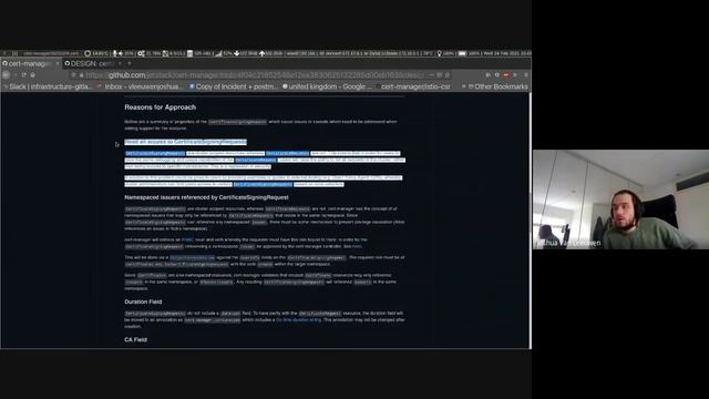 cert-manager: certificates.k8s.io Design Discussion 2021-02-24 смотреть онлайн