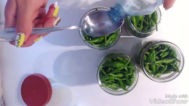 Жгучий перец в оригинальном маринаде. смотреть онлайн