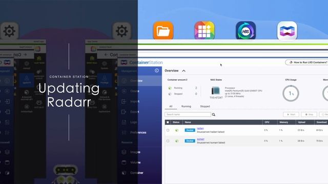 Update Radarr and find PUID PGID on a QNAP смотреть онлайн