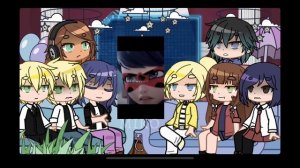 [react mlb to cat blanc] реакция ЛБИСК на белого кота// #gachaclub #reaction #tt #mlb