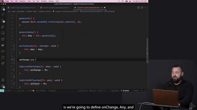 33. Custom Input - Control Value Accessor смотреть онлайн