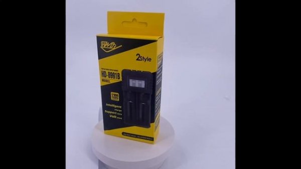HD-8991B Зарядное устройство для аккумуляторов (26650/18650/14500/13640) на 2-слота с LCD дисплеем