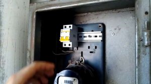 Щит электрический для гаража