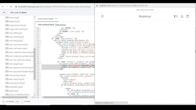 Add Custom Textbox or Dropdown to Dawn Product Page - No APP needed смотреть онлайн