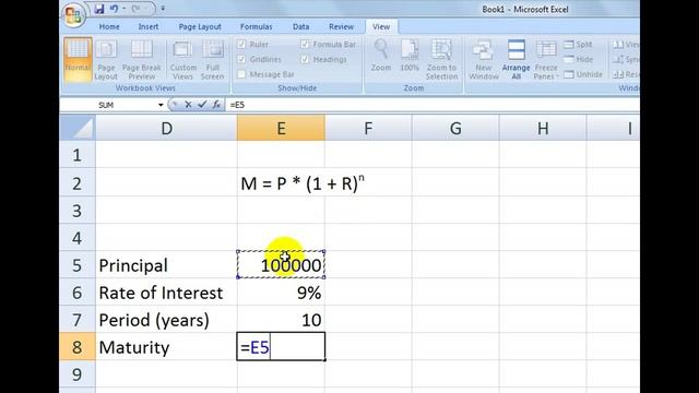 Calculate compound interest in excel смотреть онлайн