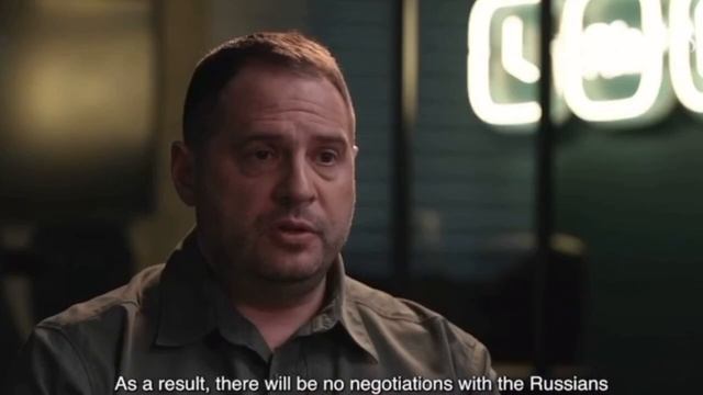 1?? Никаких переговоров с россиянами не будет, пока их войска находятся на Украине, заявил глава О смотреть онлайн
