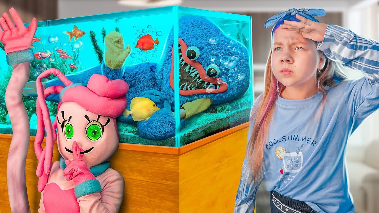 Hide And Seek With The Villains! Mommy Long Legs Incited All The Villains Against Xenia!