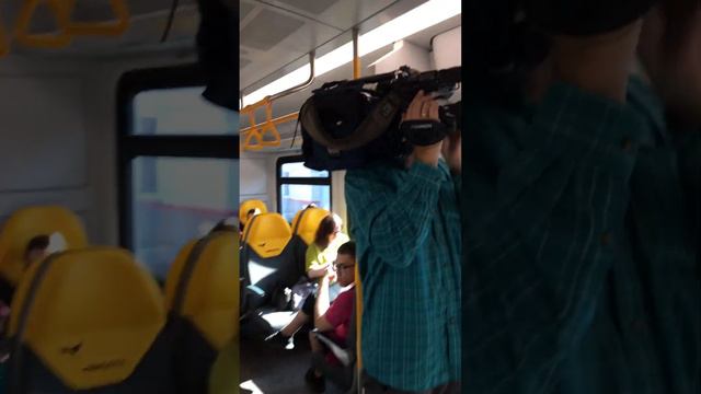 МЦД-3 открыто! Первый поезд смотреть онлайн