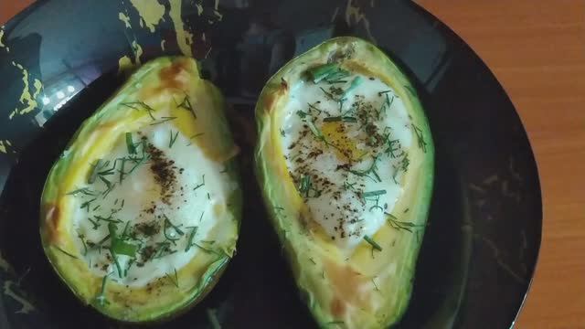 Настоящий Фитнес-Завтрак с Авокадо.