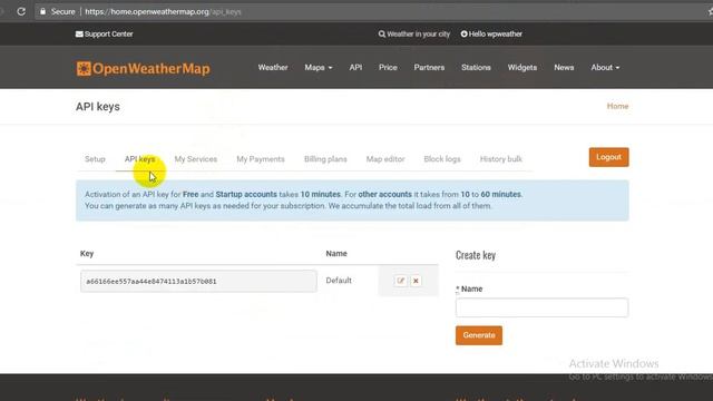 Getting OpenWeatherMap API Key for WP Weather WordPress Plugin смотреть онлайн