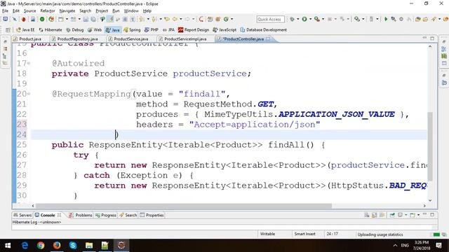 CRUD Java Swing and Spring Rest API with Retrofit - Part 1 смотреть онлайн