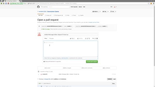 Using Git for Awesome Game смотреть онлайн