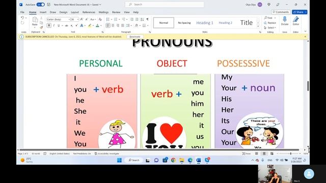 "Местоимения" в "Английском языке". Личные, Притяжательные, Объектные местоимения в Английском язык смотреть онлайн