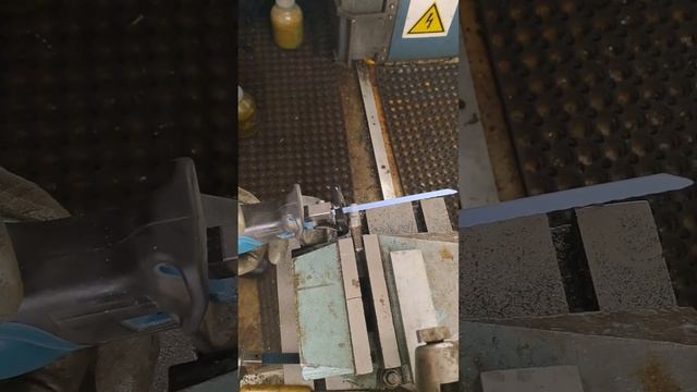 сабельная пила Vs ножовка по металлу (часть 2)