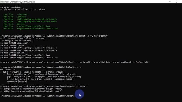 How to create & configure SSH Key for GitHub | Push Project to GitHub using CMD prompt [2021] смотреть онлайн