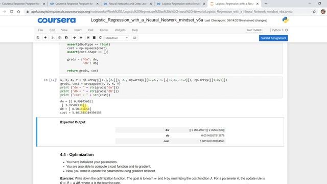 Coursera | Neural Networks & Deep Learning | Week2 Logistic Regression with a Neural Network mindse смотреть онлайн