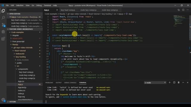 Lazy components in reactjs | Code Splitting | Techs'n Arif | Tamil смотреть онлайн
