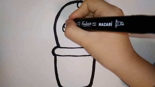 КАК НАРИСОВАТЬ МИЛЫЙ КАКТУС. ПРОСТЫЕ РИСУНКИ ДЛЯ НАЧИНАЮЩИХ. смотреть онлайн