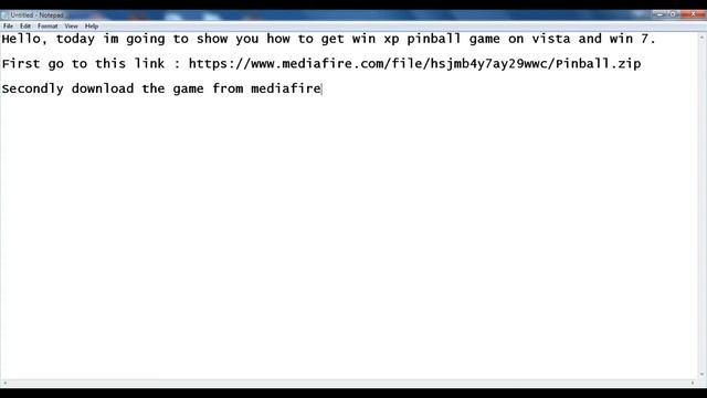 Win XP Pinball Game On Win 7 смотреть онлайн
