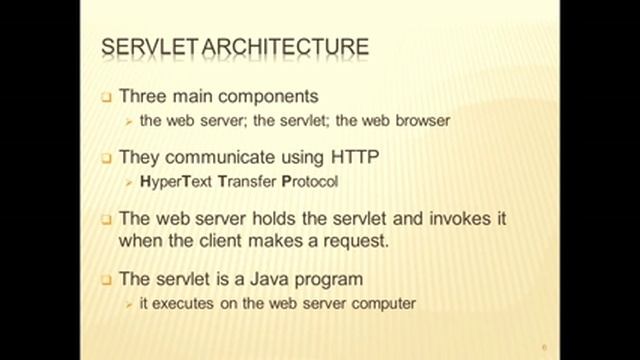 v01 Introduction to Servlets смотреть онлайн