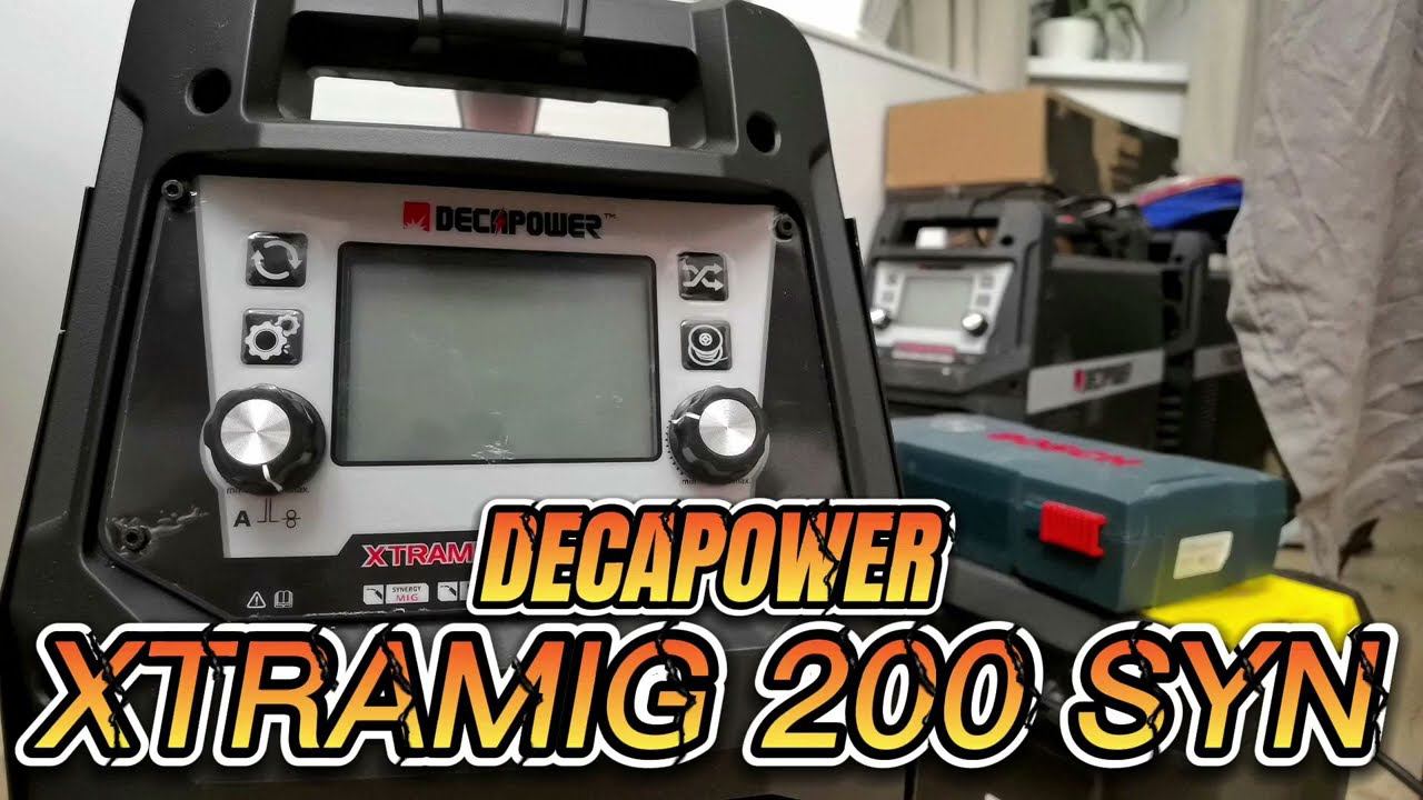 DECAPOWER XTRAMIG 200 SYN варит на 200 ампер