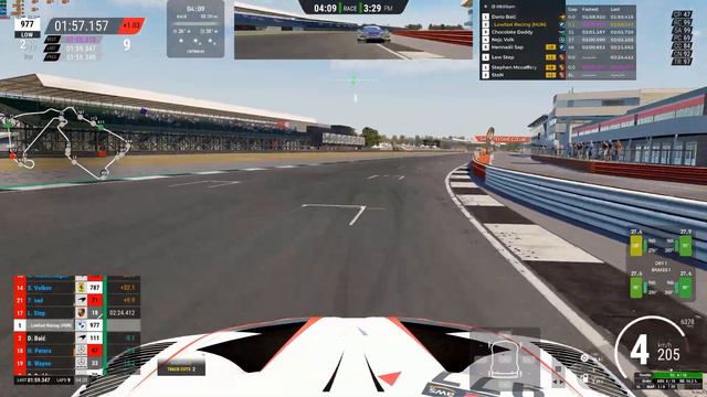 A Dramatic Race With LFM's 7th Ranked Player (Assetto Corsa Competizione Silverstone) смотреть онлайн