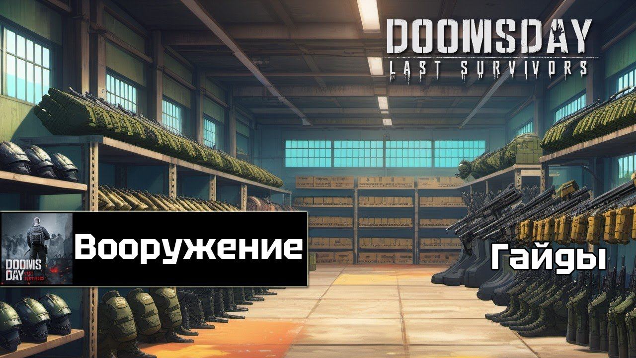 Doomsday last survivors - гайд на вооружение смотреть онлайн