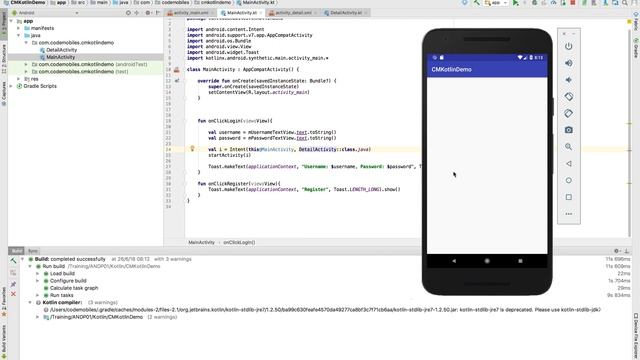 Android Kotlin Workshop ตอนที่ #2 : Start Activity and Share Data with Intent Extra смотреть онлайн