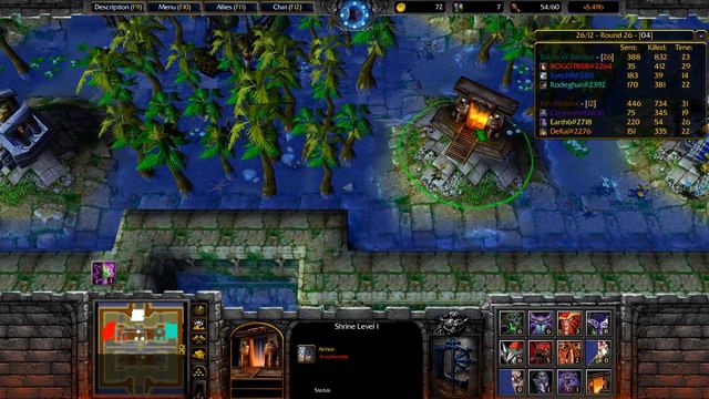 Warcraft III: TFT - (CUSTOM) 641 - TTW Tropical Tower Wars - Nagy jak se patří смотреть онлайн
