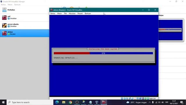 Tutorial install linux debian 7.8.0 di Oracle VM VirtualBox смотреть онлайн