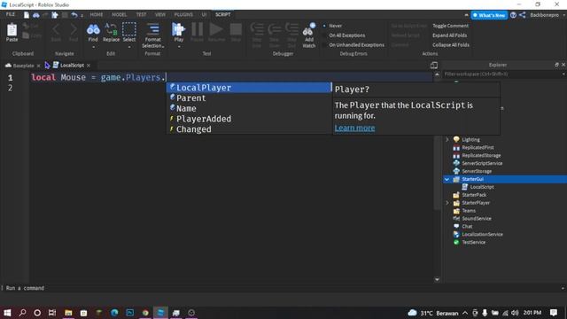 How to make Custom Cursor In Roblox Studio смотреть онлайн