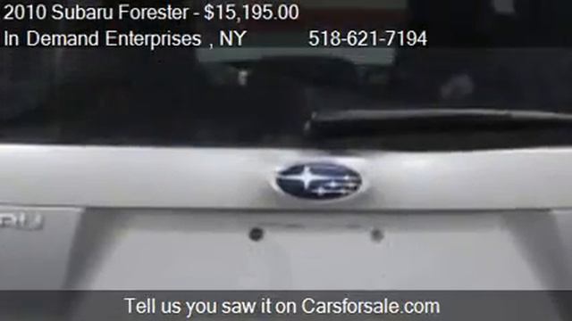 2010 Subaru Forester 2.5XT Limited for sale in East Greenbus смотреть онлайн