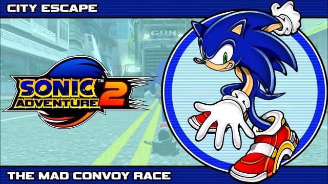 City Escape "The Mad Convoy Race" - Sonic Adventure 2 смотреть онлайн