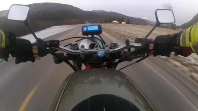 BMW K1100 Custom Testride