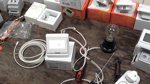 Терморегуляторы для теплых полов | Часть 3 | Электронный, программируемый RTC E51.716