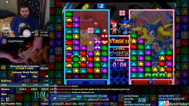 [Speedrun] Nintendo Puzzle Collection - Panel de Pon - VS COM V-HARD 17:00 RTA, 11:39 IGT смотреть онлайн