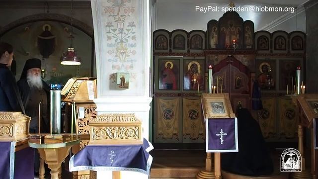 Часы, последование изобразительных и вечерня. Седмица 1-я Великого поста, понедельник. смотреть онлайн