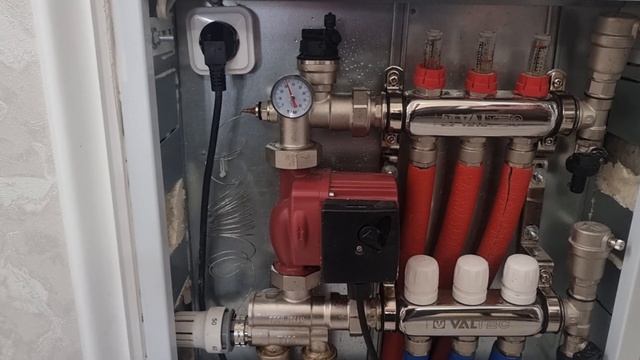 Коллектор теплого пола. Термосмесительный узел, как правильно установить. 15 ноября 2023 г. смотреть онлайн