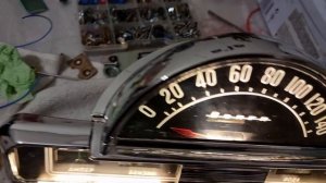 Щиток приборов ГАЗ 21. Доработка шкал и плавный розжиг.