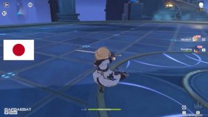 Albedo Voice in 4 Different Languages (Skills & Attack) | Genshin Impact Albedo