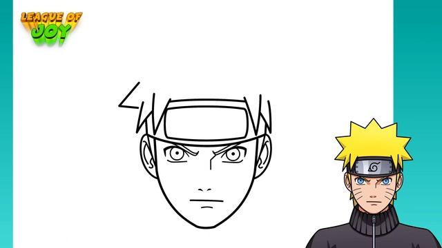 How to DRAW NARUTO step by step смотреть онлайн