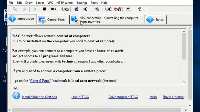 How to connect remotely to a computer using the RAC Server and VPC. Step 1. смотреть онлайн