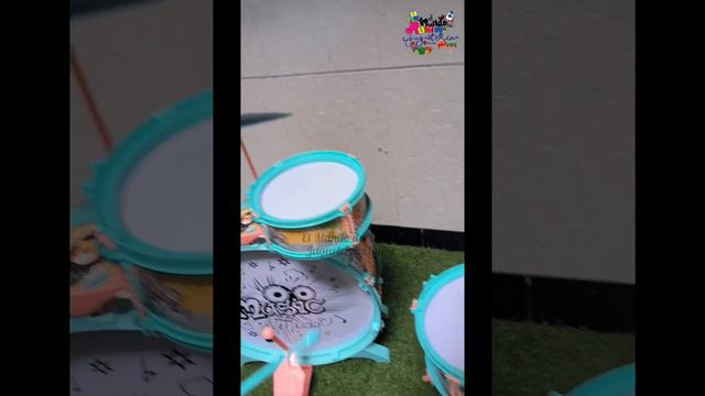 Batería de percusión para niños, Juguetes смотреть онлайн